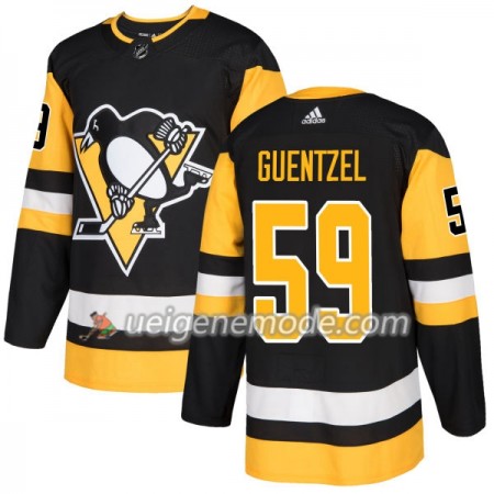 Herren Eishockey Pittsburgh Penguins Trikot Jake Guentzel 59 Adidas 2017-2018 Schwarz Authentic